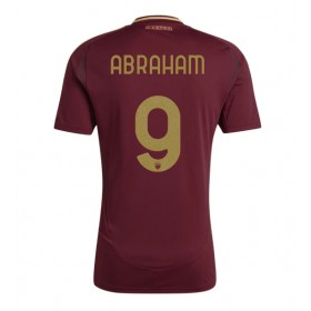 AS Roma Tammy Abraham #9 Hemmakläder 2024-25 Kortärmad